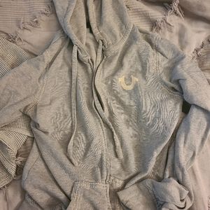 TrueReligion Zip-Up Sweater